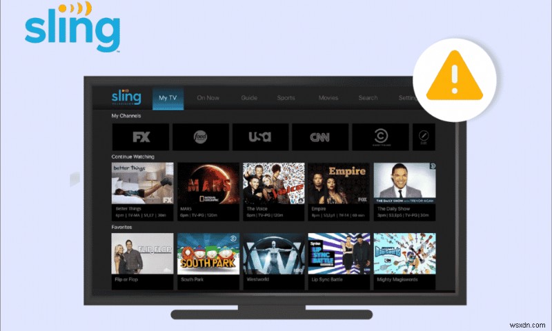 Sửa lỗi Sling TV Down trên Windows 10 