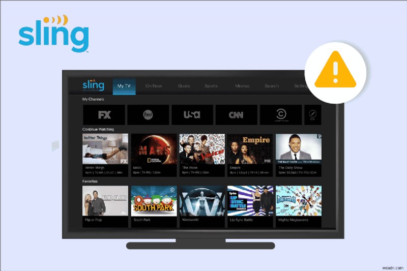 Sửa lỗi Sling TV Down trên Windows 10 