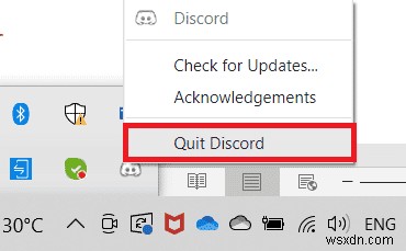 Sửa lỗi Chia sẻ màn hình Discord không hoạt động trong Windows 10 