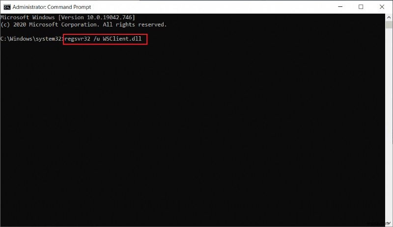 Sửa lỗi trong wsclient.dll trong Windows 10 