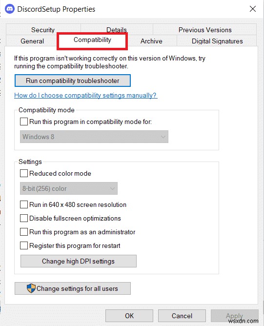 Sửa lỗi 1105 Discord trong Windows 10 
