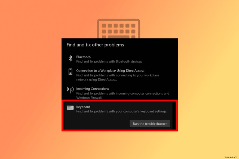 Sửa WASD và Phím mũi tên được chuyển trong Windows 10