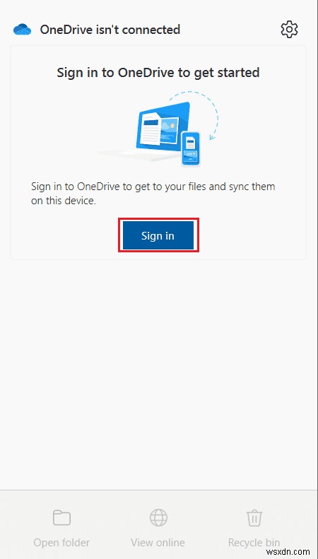 Sửa lỗi OneDrive 0x8004de40 trong Windows 10 