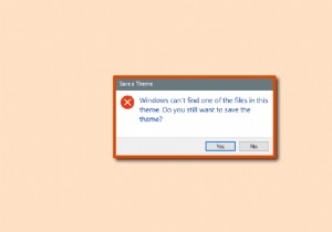 Sửa lỗi Windows Cant Tìm một trong các tệp trong chủ đề này 