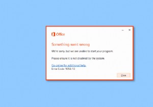 Sửa mã lỗi Office 1058 13 trong Windows 10 