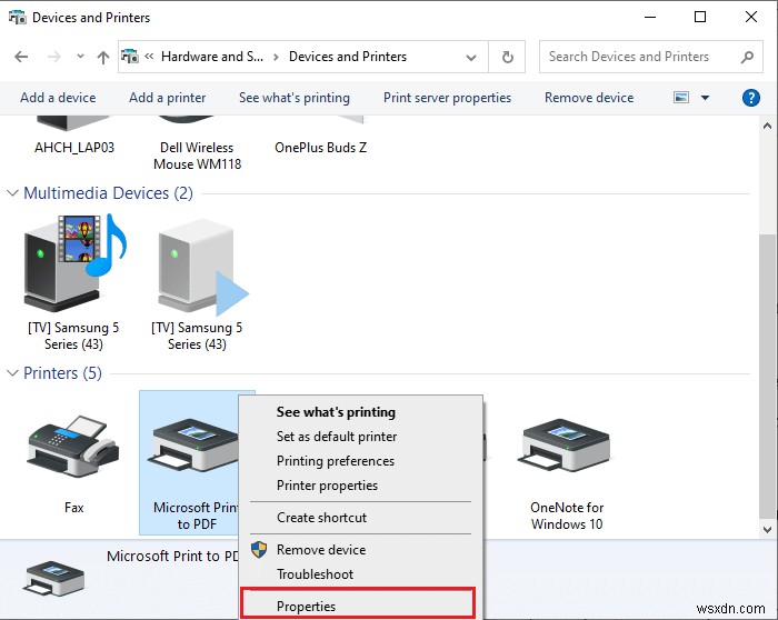 Sửa máy quét Epson không thể giao tiếp trong Windows 10
