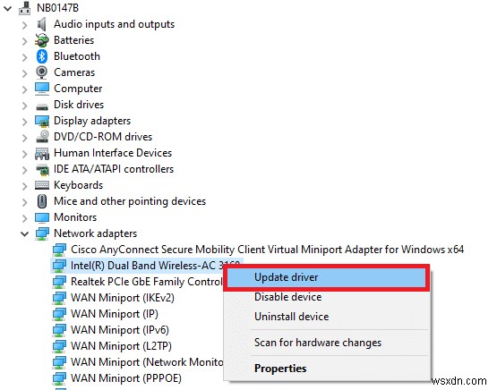Sửa LỖI NỘI BỘ WHEA trong Windows 10