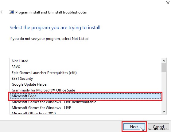 Sửa lỗi khi áp dụng chuyển đổi trong Windows 10 