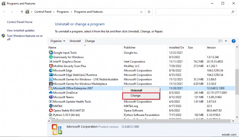 Sửa lỗi Outlook 0x8004102a trong Windows 10 