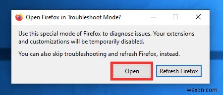 Tại sao Firefox không hoạt động? 