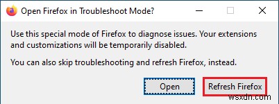 Tại sao Firefox không hoạt động? 