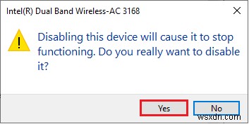 Sửa lỗi Intel Wireless AC 9560 Không hoạt động 