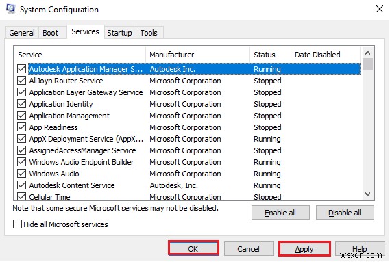 Sửa lỗi Alps SetMouseMonitor trong Windows 10 