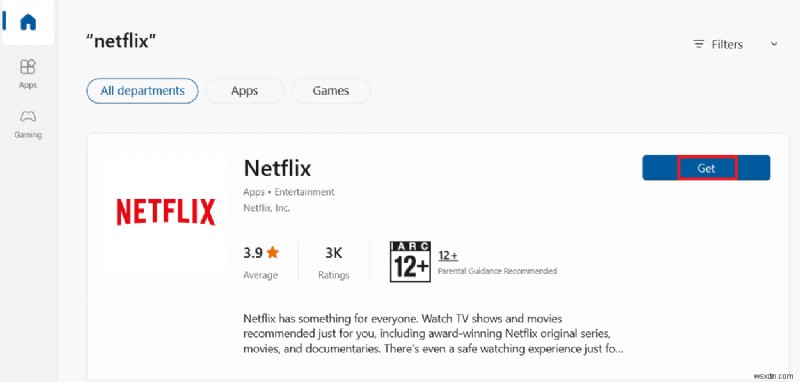 Sửa mã lỗi u7121 3202 trong Netflix 