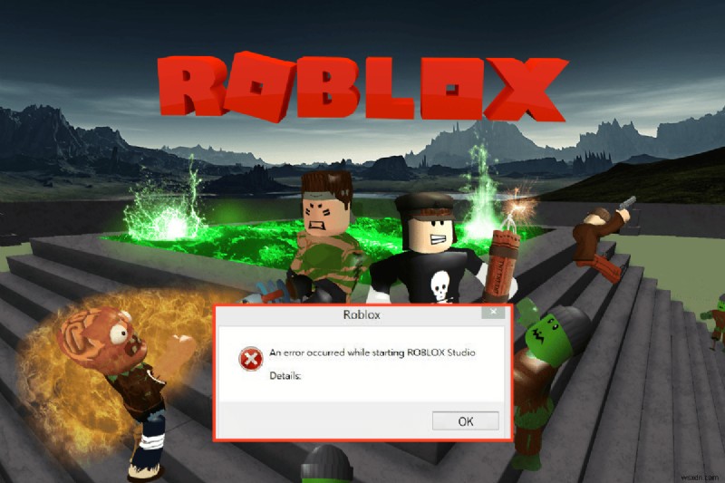 Sửa lỗi xảy ra khi khởi động Roblox 