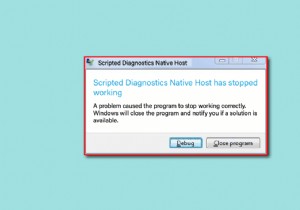 Khắc phục chẩn đoán theo tập lệnh Máy chủ gốc không hoạt động 