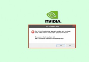 Sửa mã lỗi trình điều khiển NVIDIA OpenGL 8 