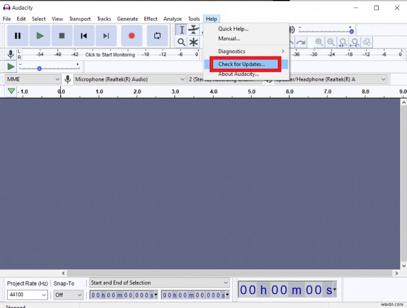 Cách khắc phục độ trễ trong Audacity trong Windows 10 