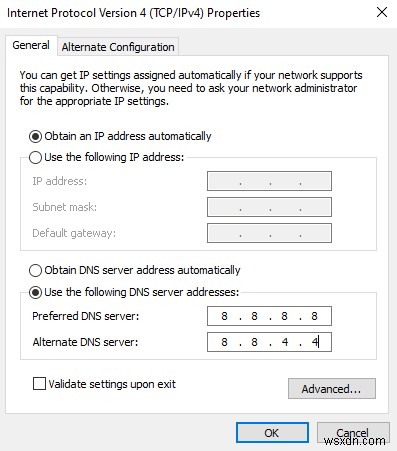 Sửa lỗi đã xảy ra khi cố gắng yêu cầu proxy 