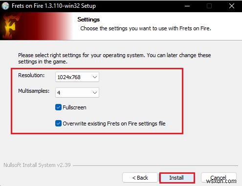 Cách chơi Frets on Fire trong Windows 10