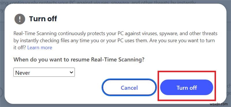Cách tắt McAfee Antivirus trên Windows