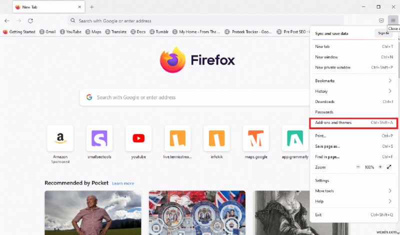 Sửa vùng chứa plugin cho Firefox không hoạt động 