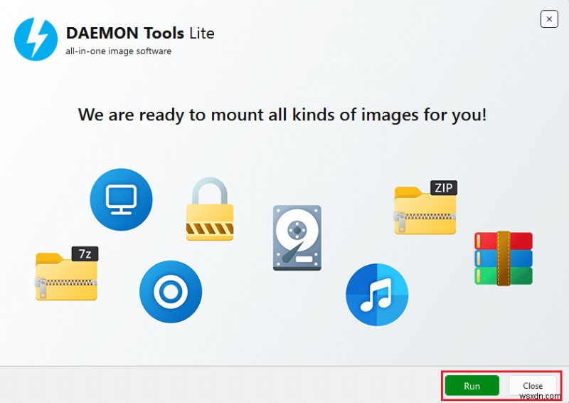 Khắc phục công cụ Daemon không thể truy cập tệp hình ảnh MDF 