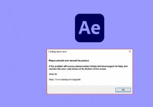 Sửa lỗi Adobe After Effects 16 trong Windows 10 