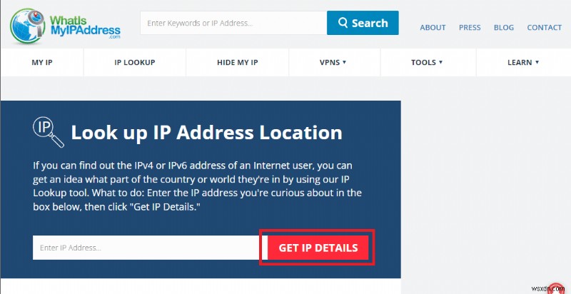 Cách tìm vị trí chính xác của ai đó bằng địa chỉ IP 