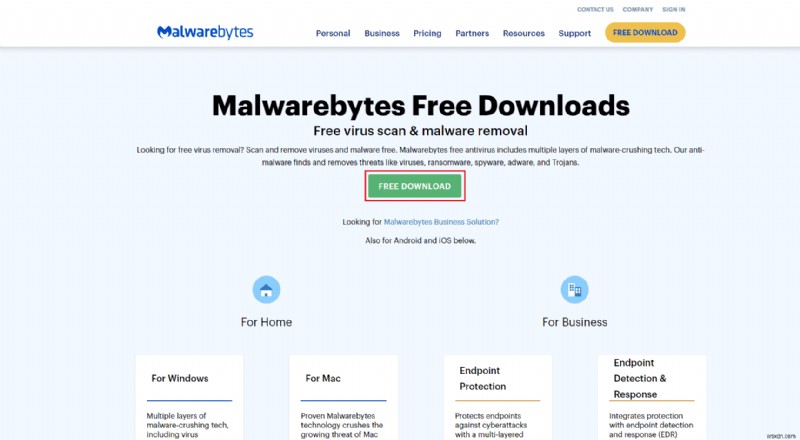 Sửa lỗi Malwarebytes không cập nhật trong Windows 10