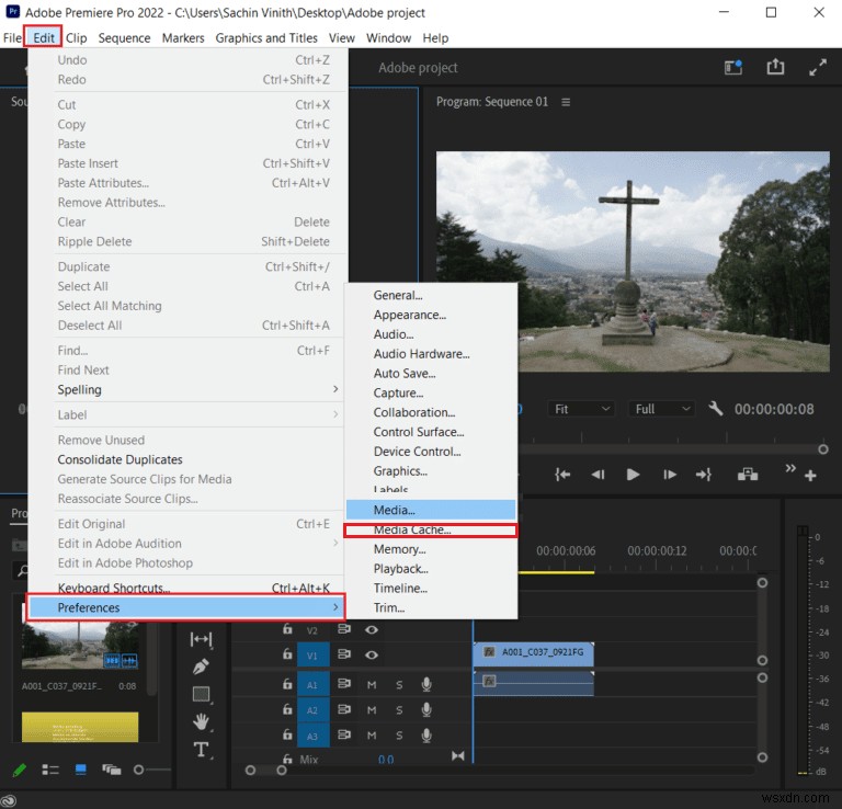 Sửa lỗi Premiere Pro Đã xảy ra lỗi khi giải nén âm thanh hoặc video 