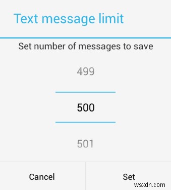 Khắc phục sự cố không thể gửi hoặc nhận tin nhắn văn bản trên Android