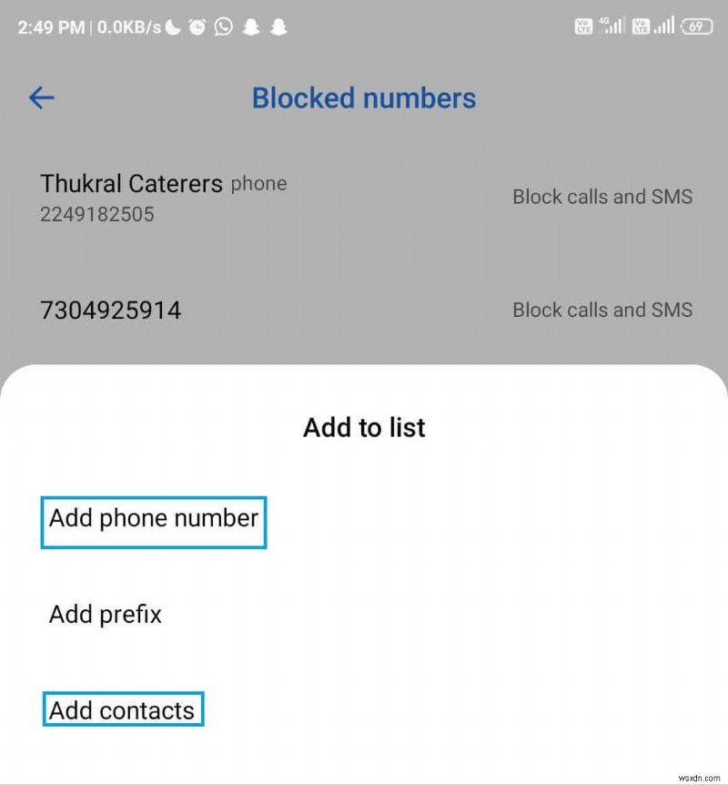 Chặn tin nhắn văn bản từ một số nhất định trên Android
