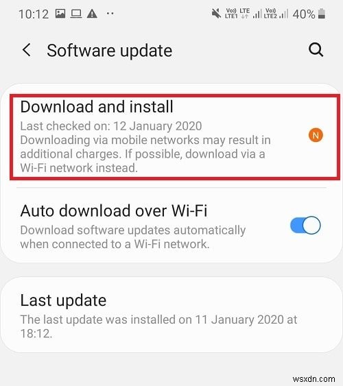 Cách cập nhật Android lên phiên bản mới nhất theo cách thủ công