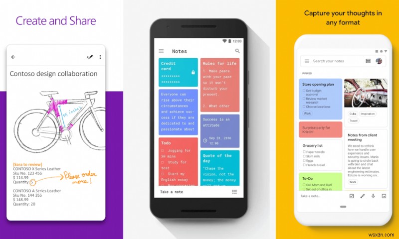 10 ứng dụng ghi chú tốt nhất cho Android 2022