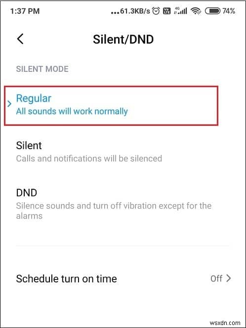 Sửa thông báo Android không hiển thị