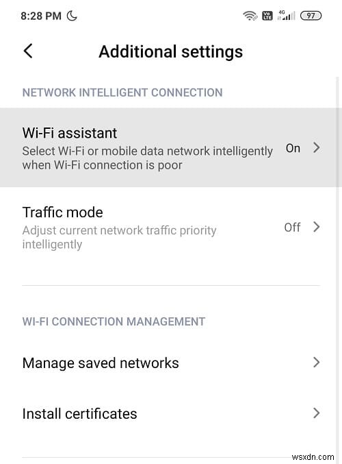 Khắc phục sự cố kết nối Wi-Fi của Android