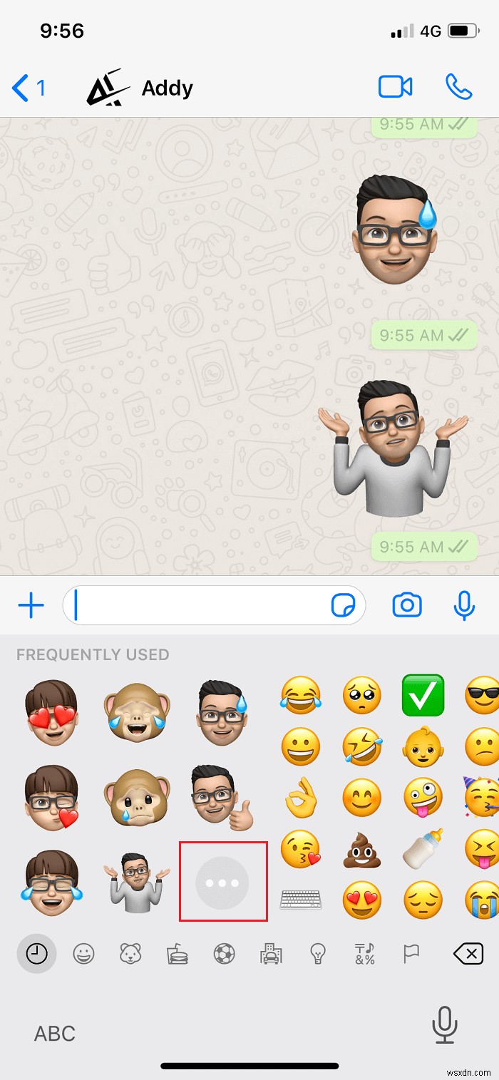 Cách sử dụng Hình dán Memoji trên WhatsApp dành cho Android