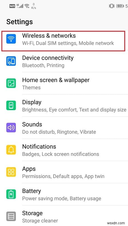 Sửa lỗi không phát hiện thẻ SIM trên Android