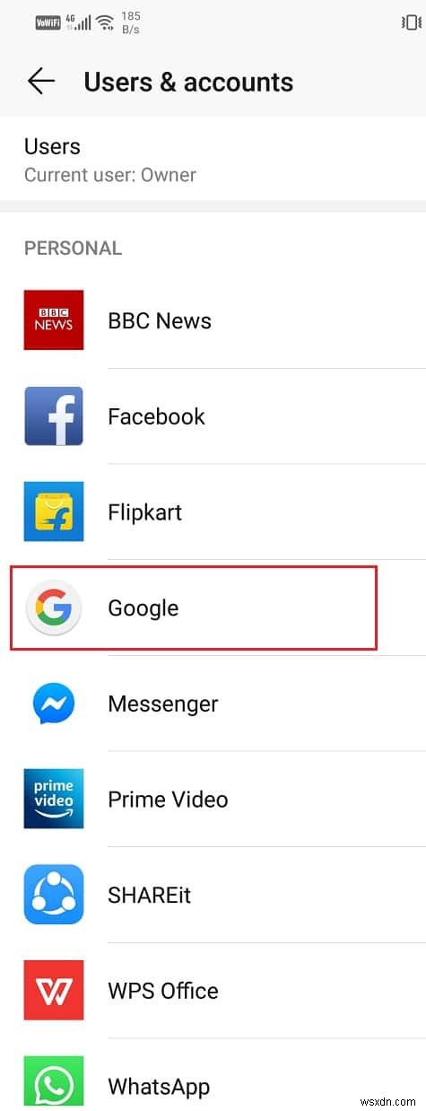 Cách đăng xuất tài khoản Google trên thiết bị Android