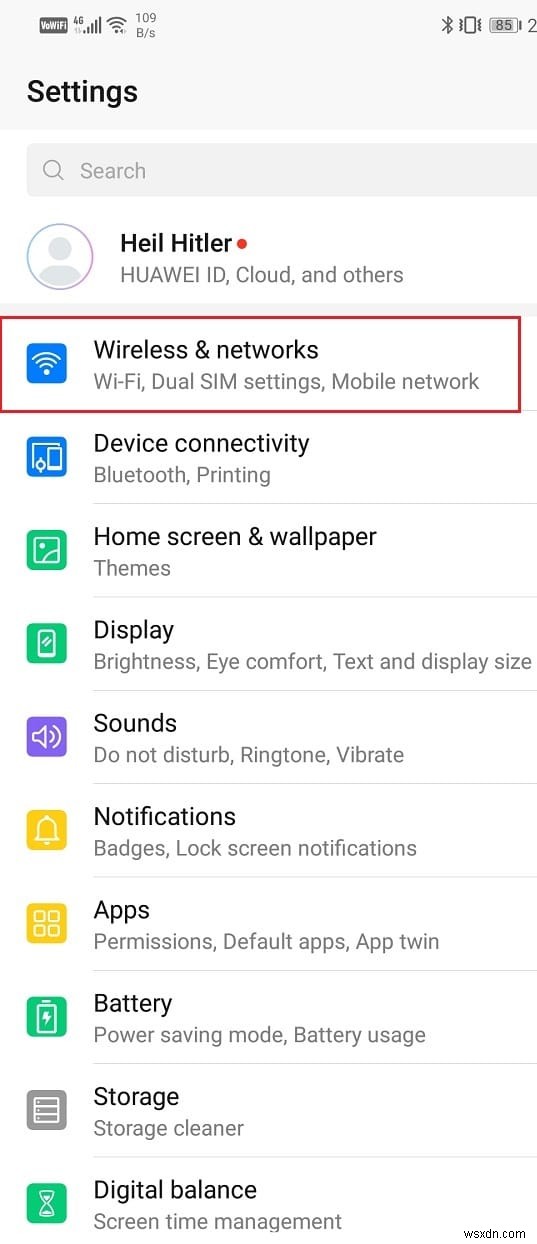 Sửa lỗi Internet có thể không khả dụng trên Android