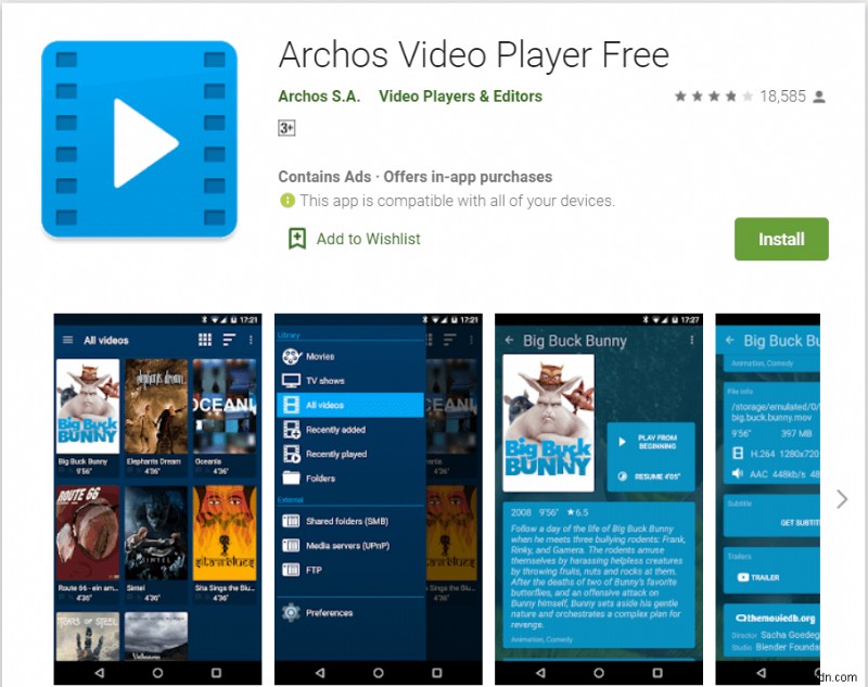 23 ứng dụng trình phát video tốt nhất cho Android