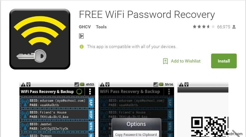Cách xem mật khẩu Wi-Fi đã lưu trong thiết bị Android