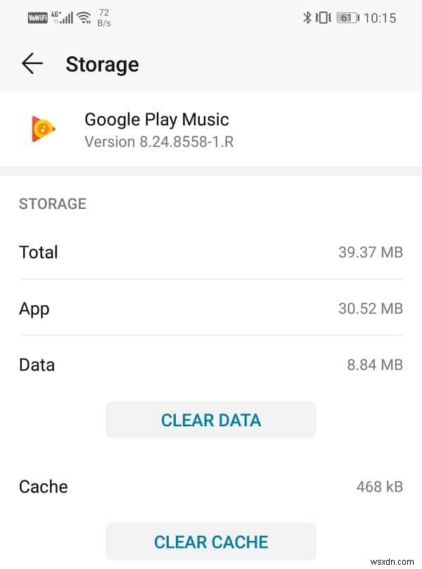 Khắc phục sự cố của Google Play Âm nhạc Keeps