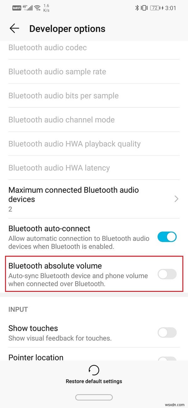 Khắc phục âm lượng Bluetooth thấp trên Android