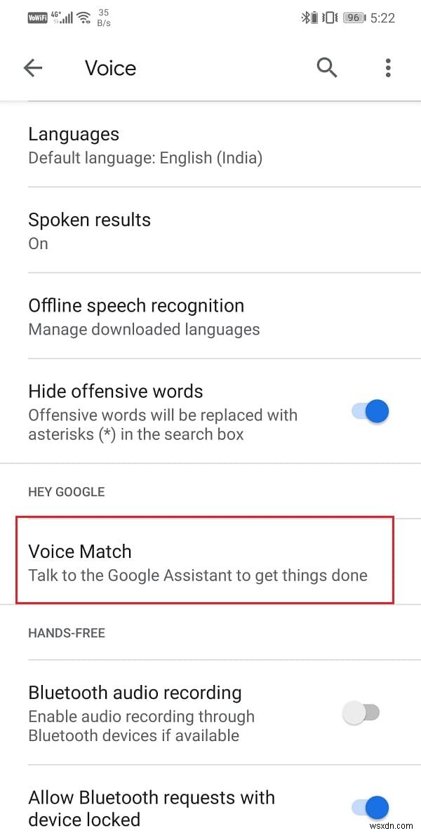 Cách sử dụng OK Google khi màn hình tắt