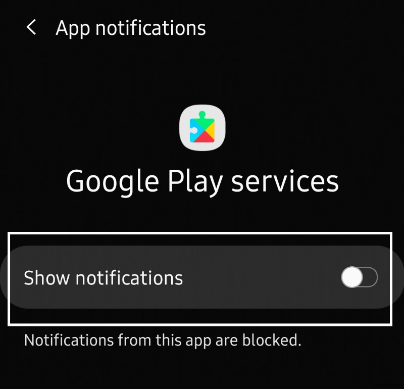 Cách tắt thông báo OTA trên Android