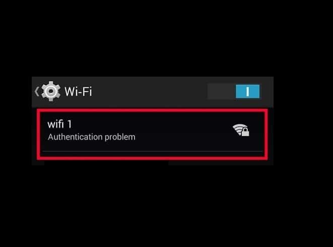 Sửa lỗi xác thực WiFi trên Android
