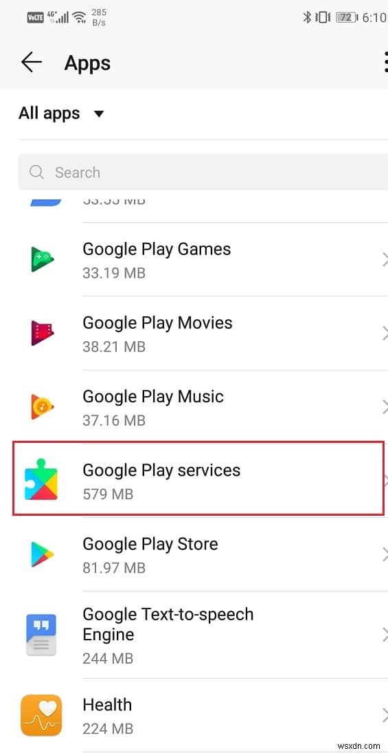 Cách cập nhật các dịch vụ của Google Play theo cách thủ công