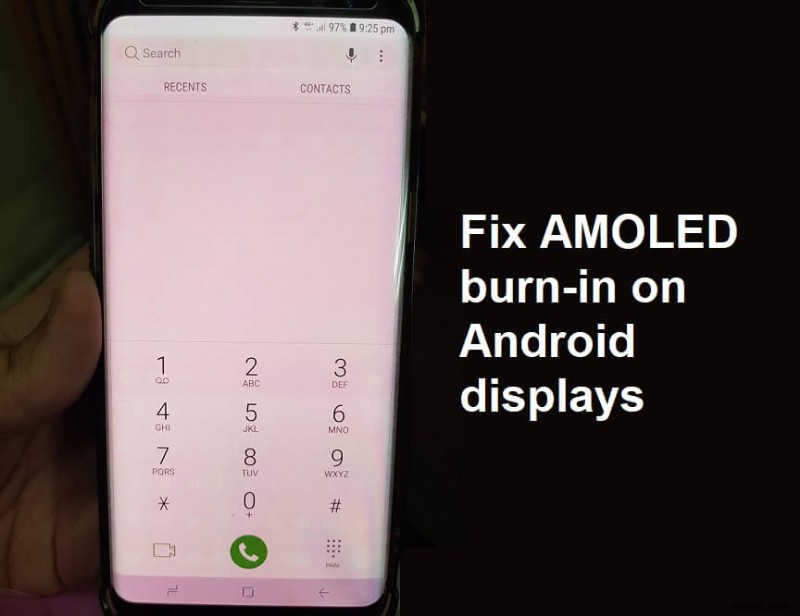 Khắc phục tình trạng cháy màn hình trên màn hình AMOLED hoặc LCD